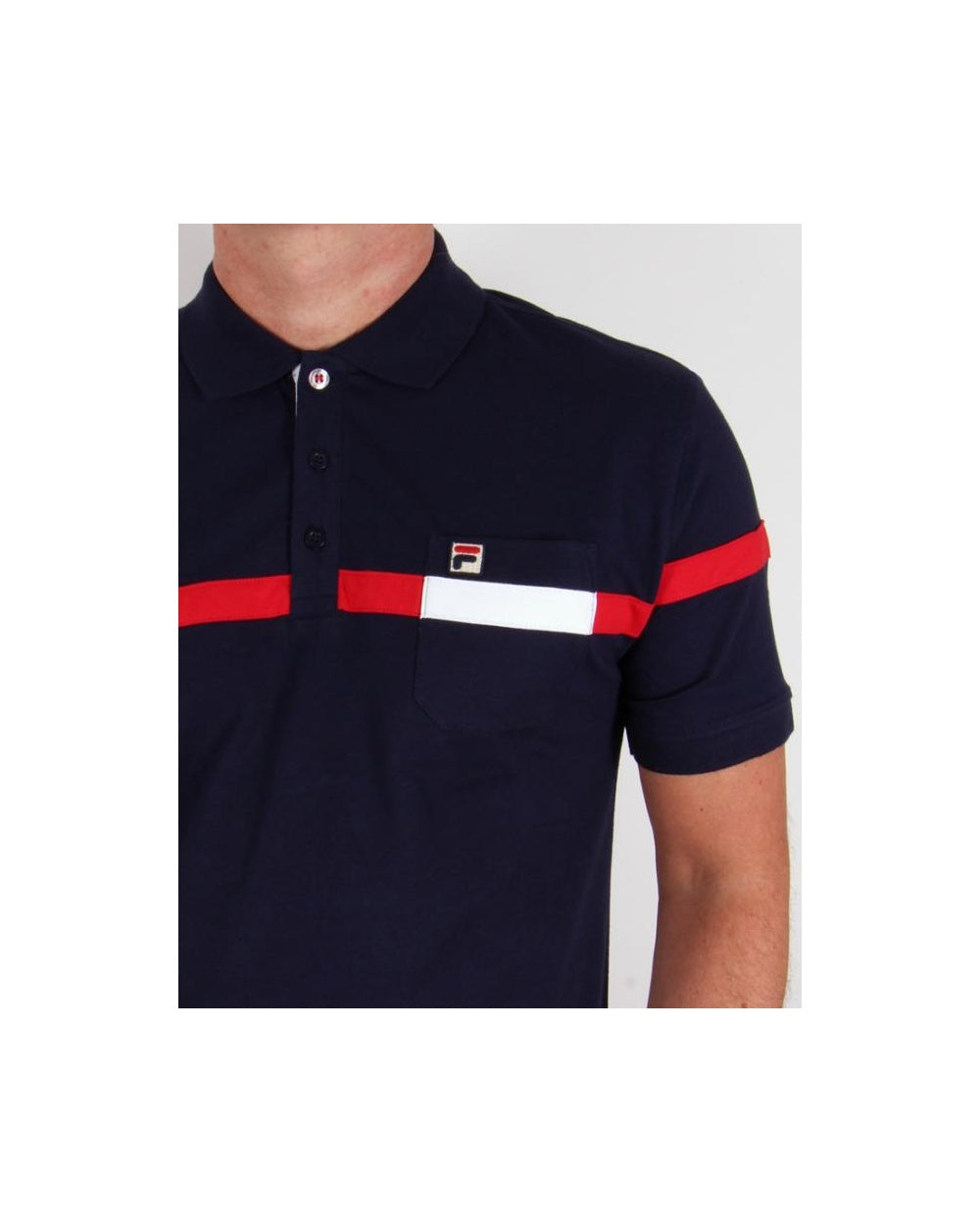 Fila Vintage Varelli Poloshirt Marine