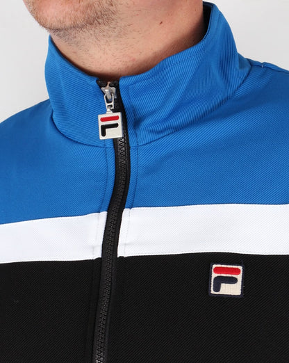 Fila Vintage Vilas Trainingsjacke Schwarz/Royal
