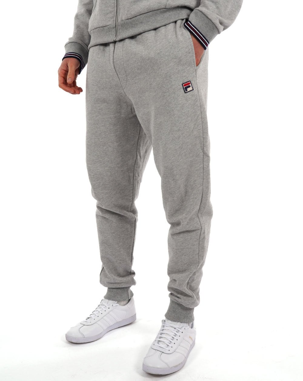 Fila Vintage Visconti Jogginghose Grau meliert