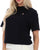 Fila Vintage Women's Holly Boxy Tee Black