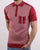 Gabicci Vintage Belair Knitted Polo Shirt Red