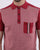 Gabicci Vintage Belair Knitted Polo Shirt Red