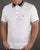 Gabicci Vintage Casper Knitted Polo Shirt White