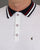 Gabicci Vintage Casper Knitted Polo Shirt White