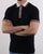 Gabicci Vintage Croxted Knitted Polo Shirt Navy