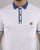Gabicci Vintage Croxted Knitted Polo Shirt White