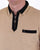Gabicci Vintage Pirro Zipped Polo Shirt Light Mustard