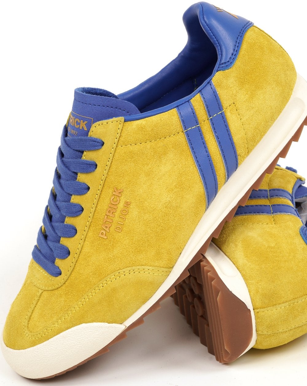 Patrick Dijon Sneaker Gelb/Königsblau