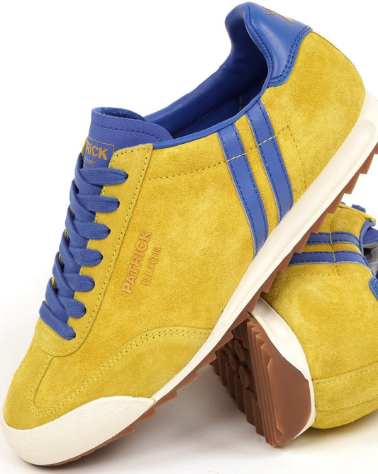 Patrick Patrick Dijon Sneaker Gelb/Königsblau