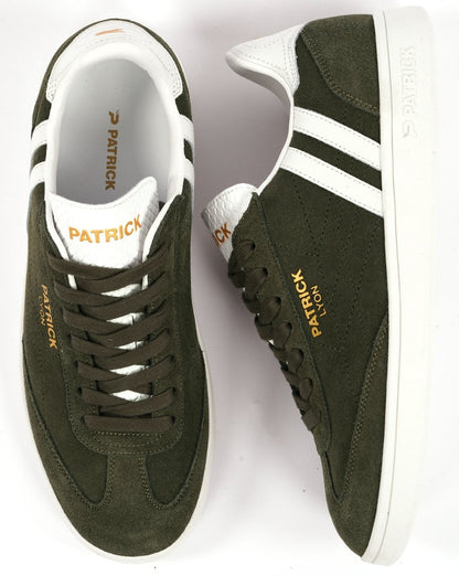 Patrick Lyon Sneaker Oliv/Weiß
