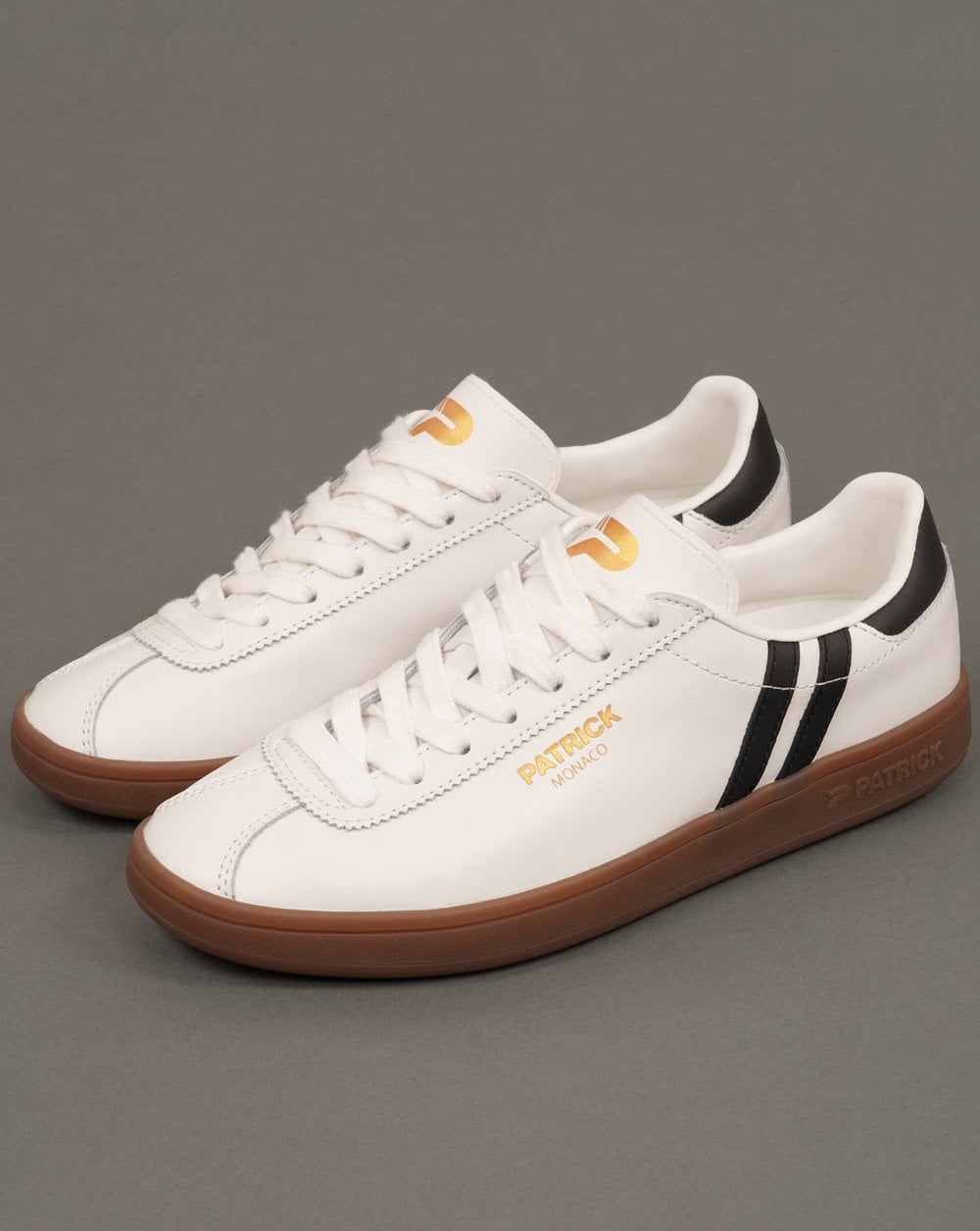 Patrick Monaco Sneaker Weiß Schwarz