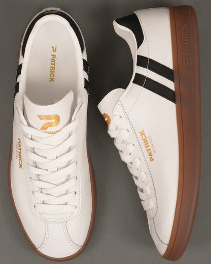 Patrick Monaco Sneaker Weiß Schwarz