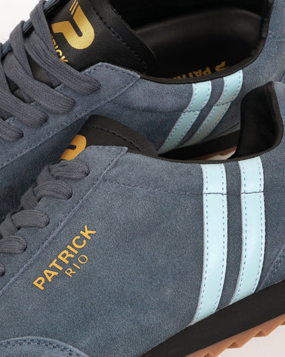 Patrick Rio Sneaker Stahlblau/Hellblau