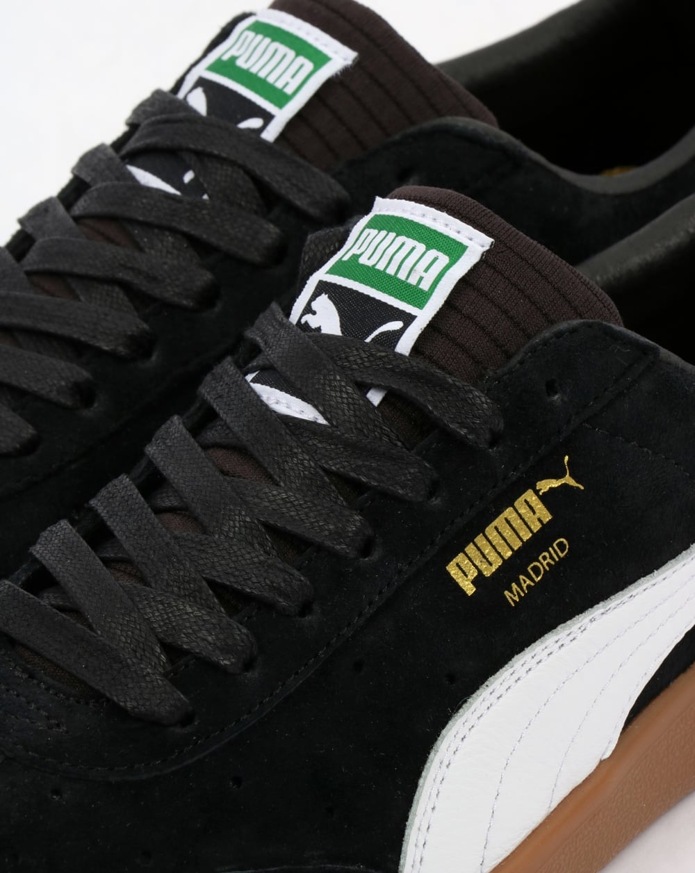Puma Madrid Lux ​​Sneakers Schwarz/Weiß
