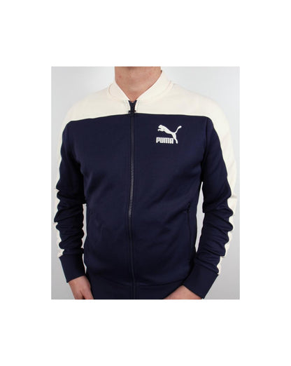 Puma Pierre Track Top Marineblau/Off-Weiß
