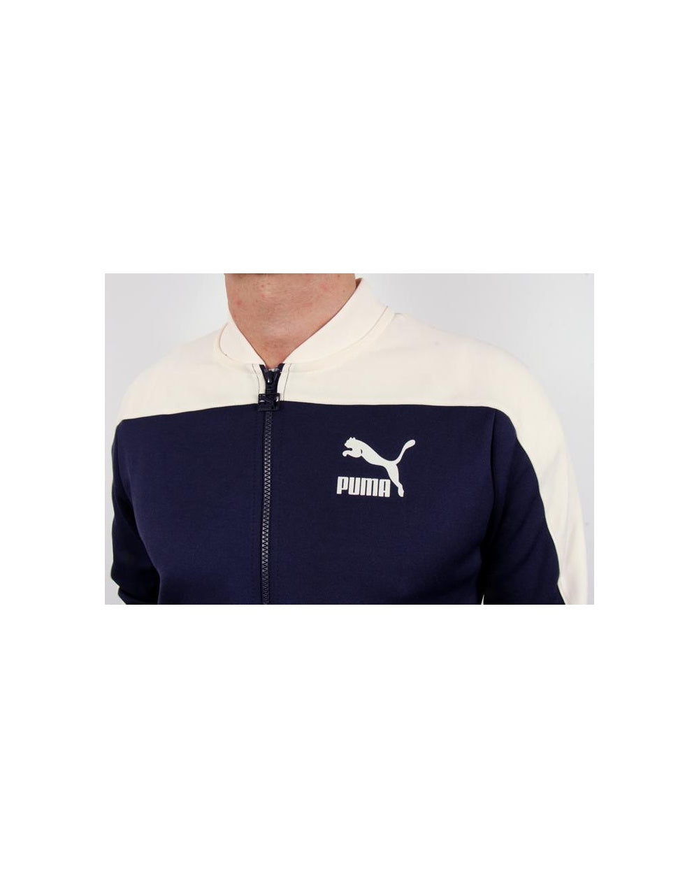 Puma Pierre Track Top Marineblau/Off-Weiß