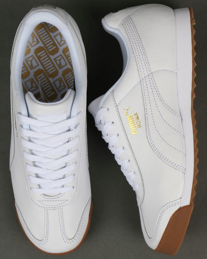 Puma Roma Classic Gum Sneakers Weiß/Gummi