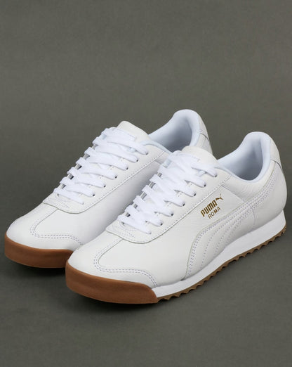 Puma Roma Classic Gum Sneakers Weiß/Gummi