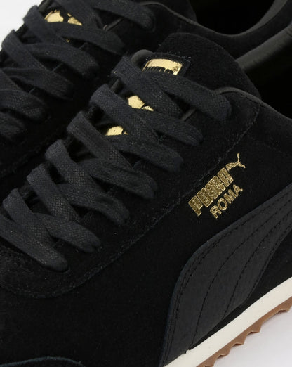 Puma Roma Premium Sneaker Schwarz/Weiß