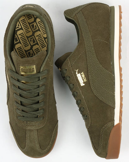 Puma Roma Sneakers Premium Olivgrün Khaki