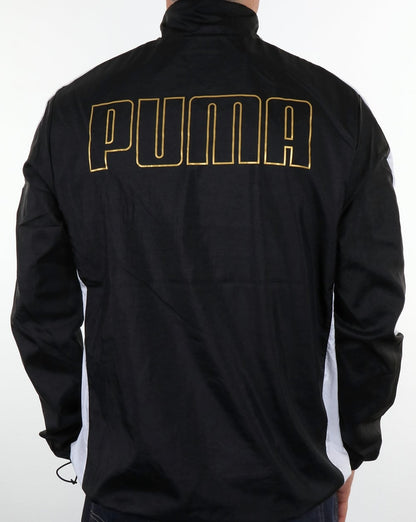 Puma Savannah Bboy Jacke Schwarz/Weiß