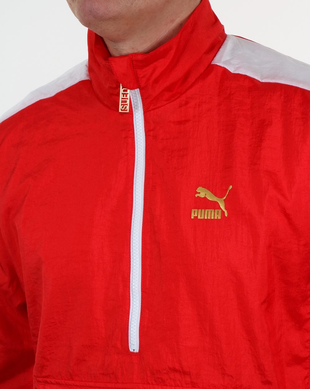 Puma Savannah Bboy Jacke Rot/Weiß