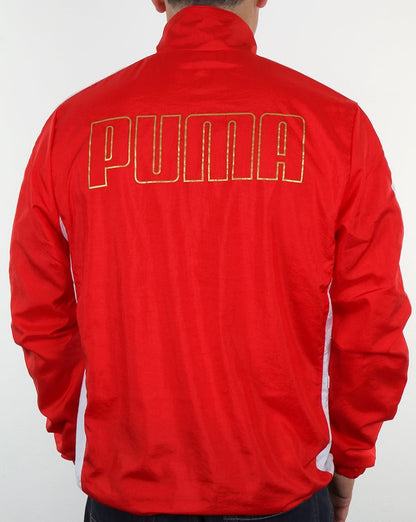 Puma Savannah Bboy Jacke Rot/Weiß