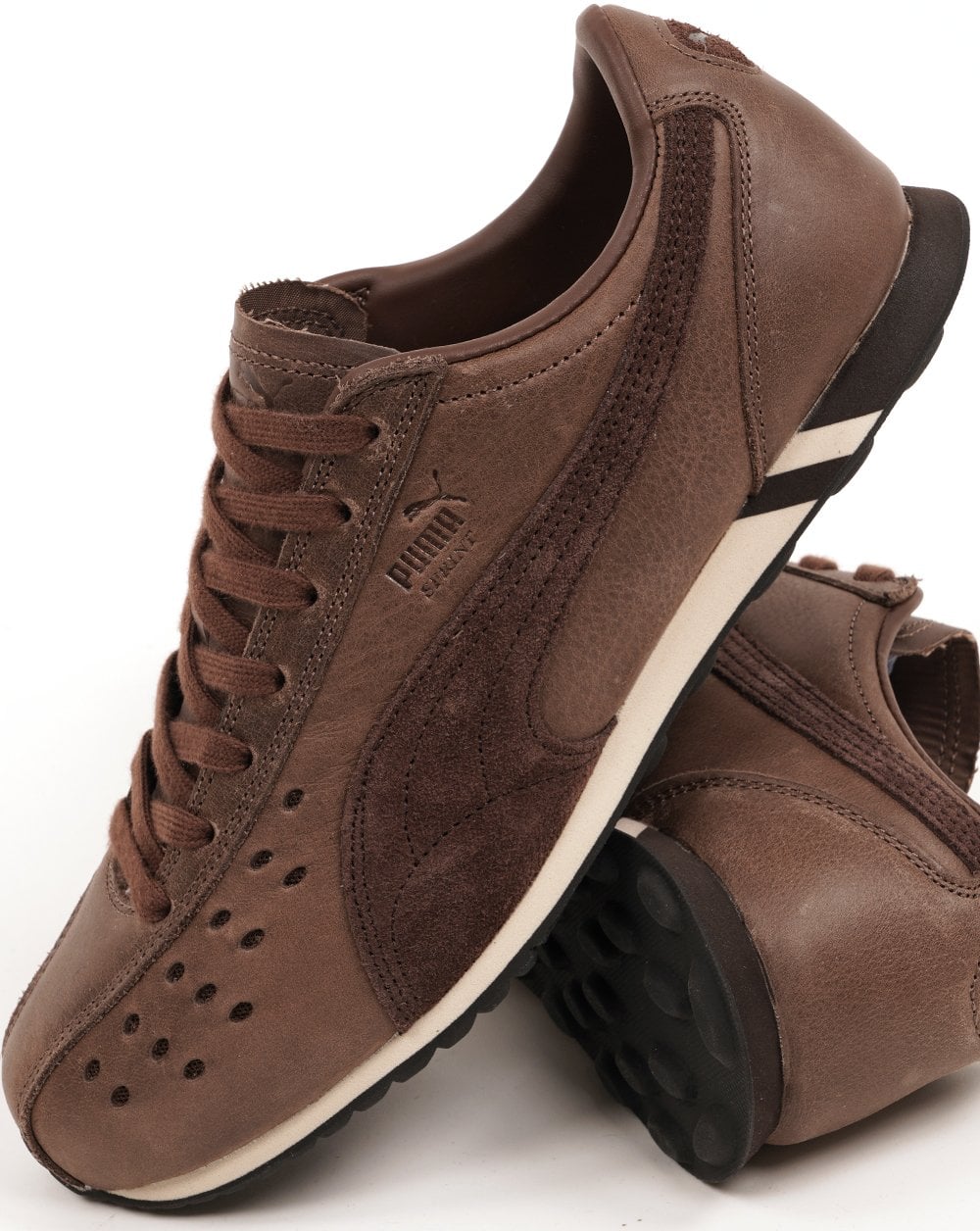 Puma Sprint Premium Sneaker, Espressobraun