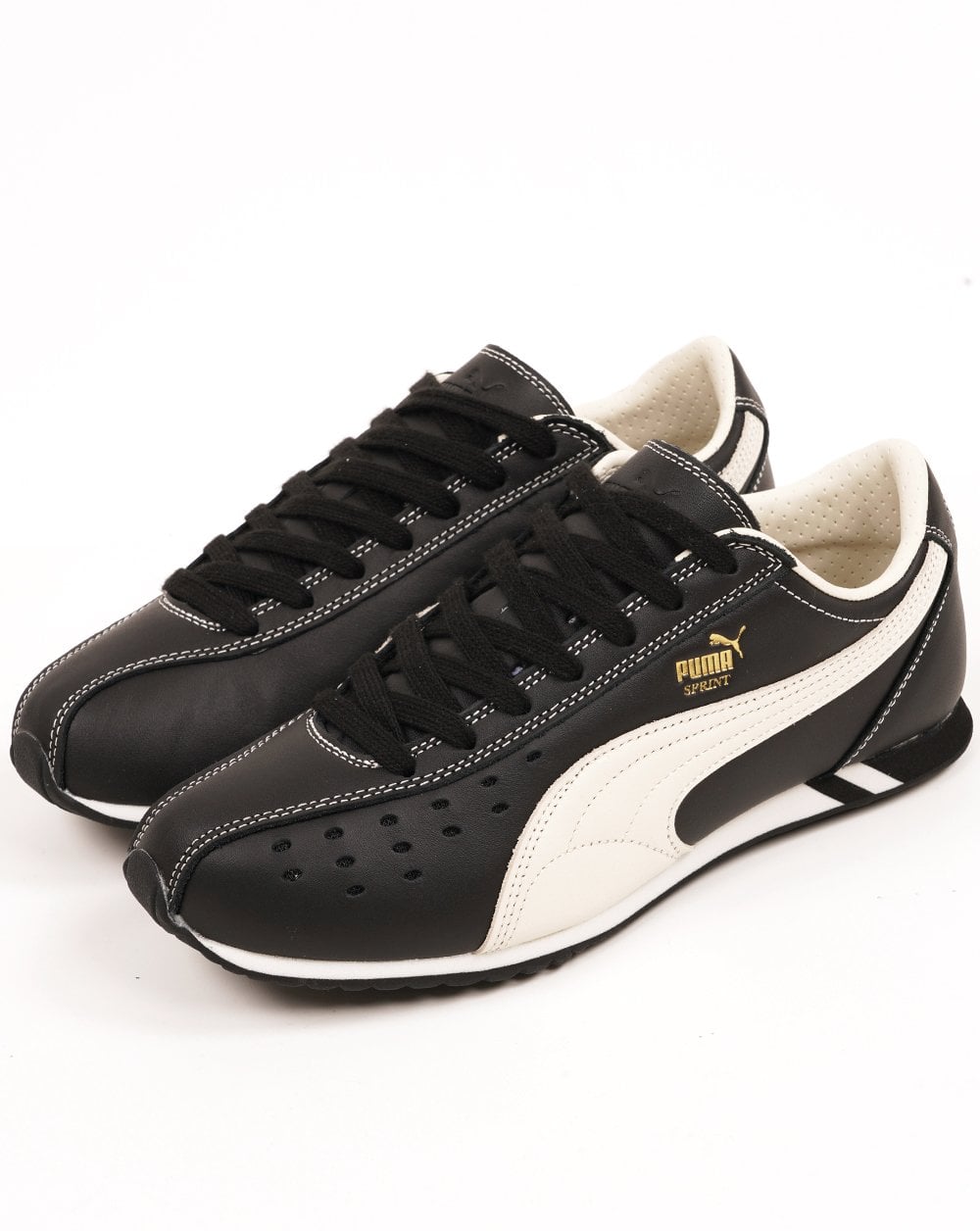 Puma Sprint Sneaker Schwarz/Whisper White