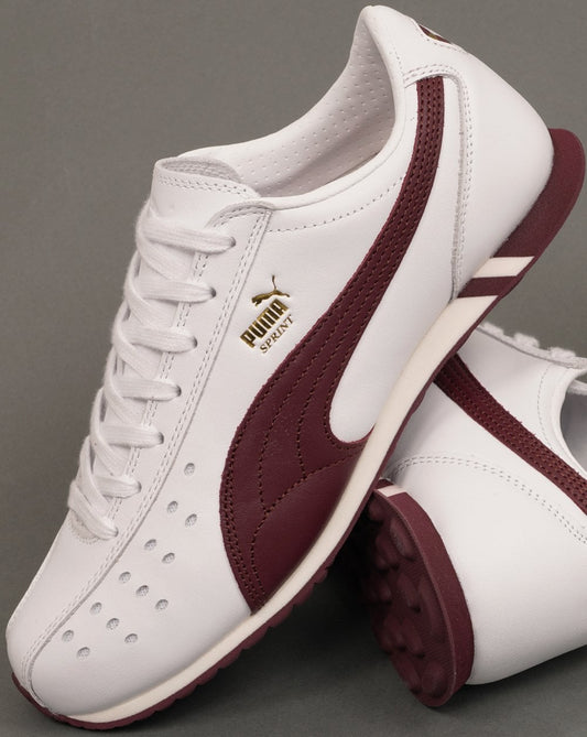 Puma Puma Sprint Sneaker Weiß/Burgunderrot