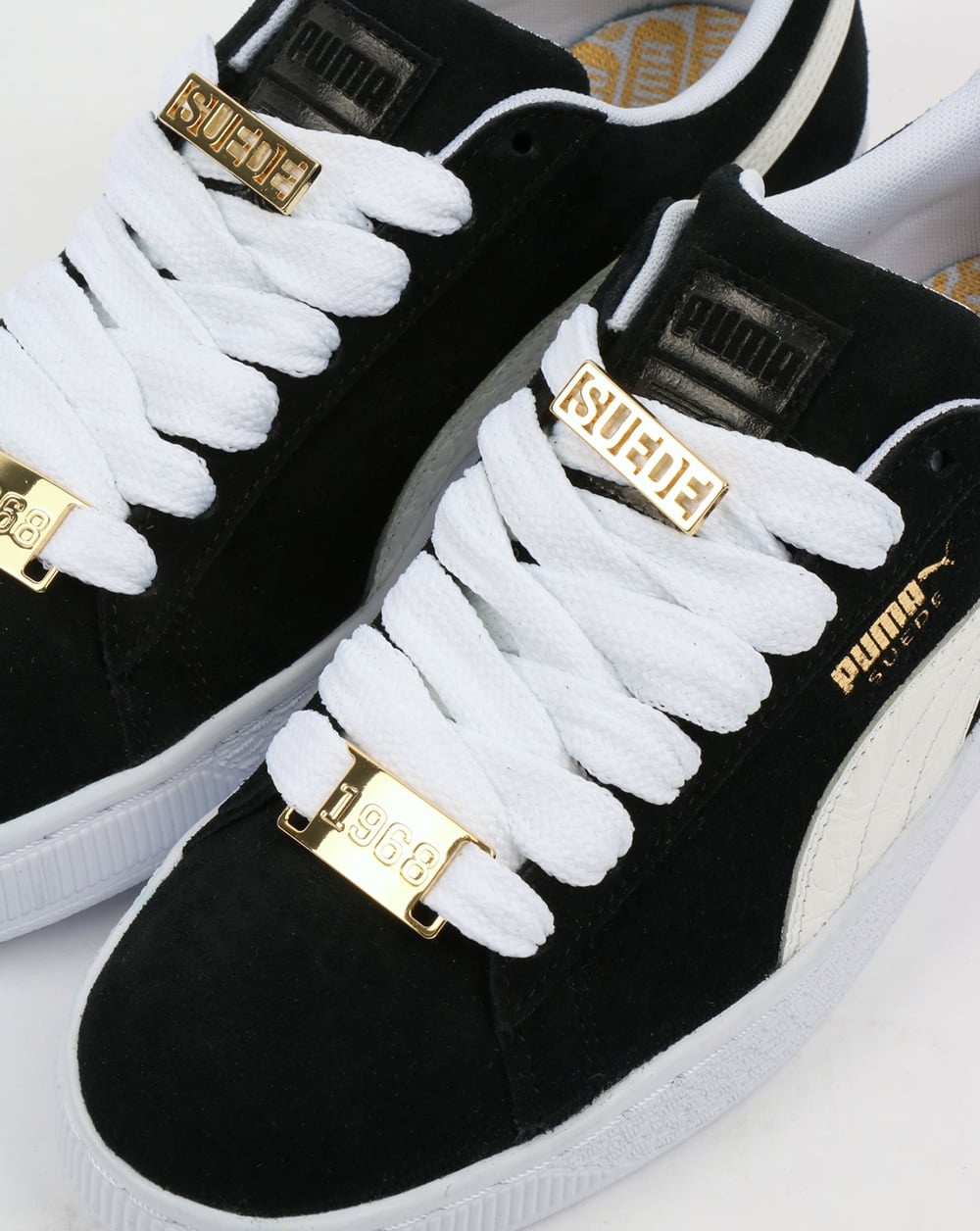 Puma Suede Classic Bboy Fabulous Trainers Black/white