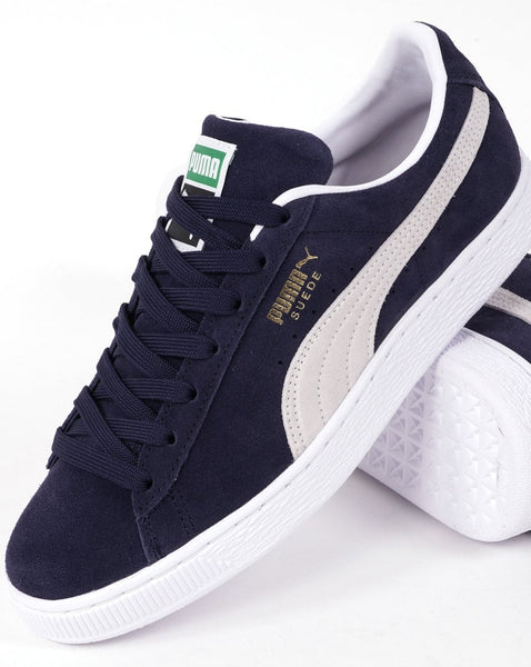 Puma Suede Classic Trainers Navy/white