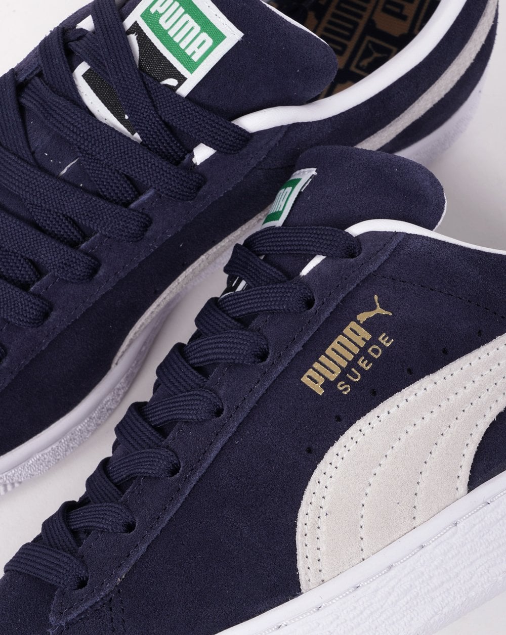 Puma Suede Classic Sneaker Marineblau/Weiß