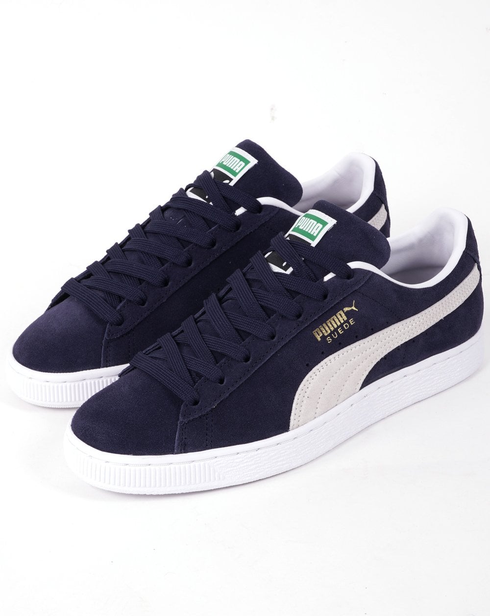 Puma Suede Classic Trainers Navy/white