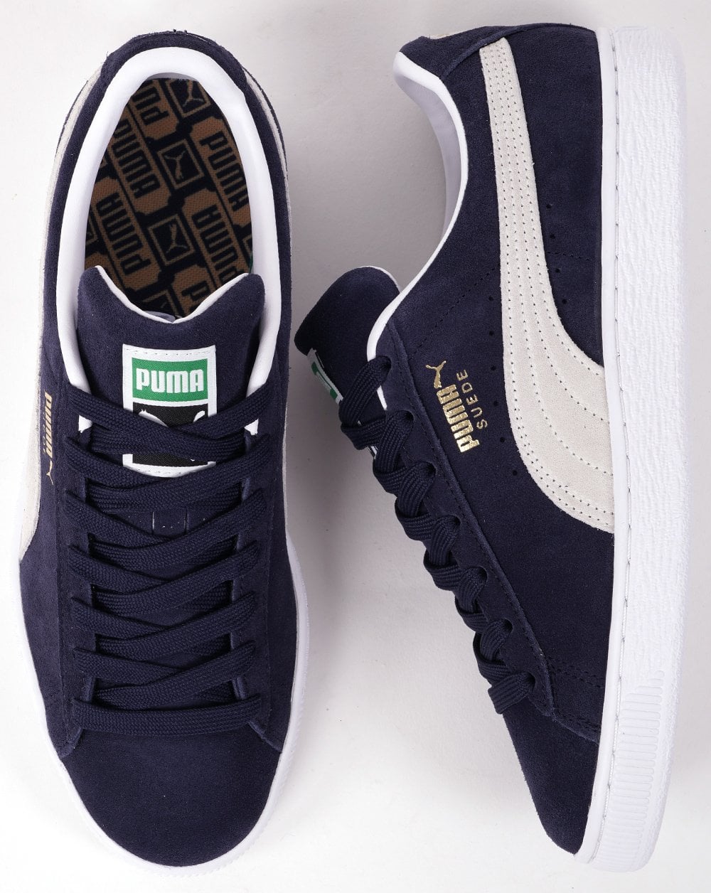 Puma Suede Classic Trainers Navy/white