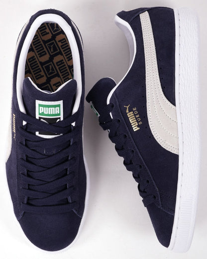 Puma Suede Classic Sneaker Marineblau/Weiß