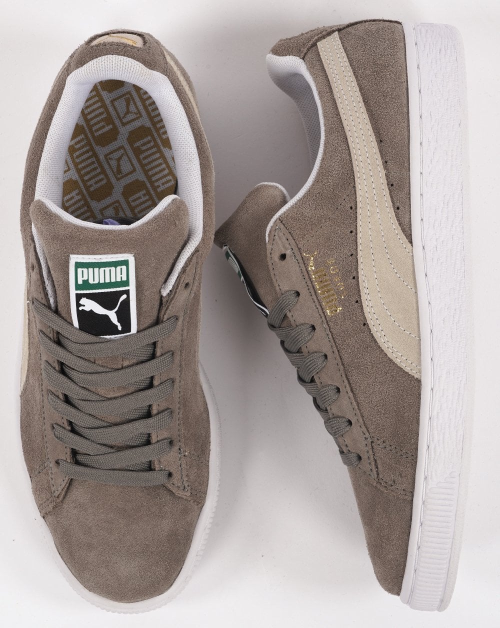 Puma Suede Classic Trainers Steeple Grey