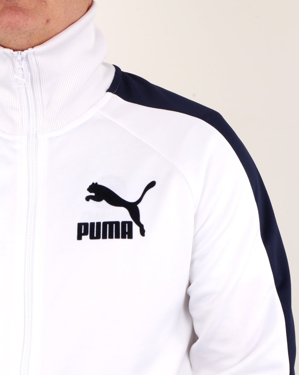 Puma T7 Vintage Track Jacket White/Navy