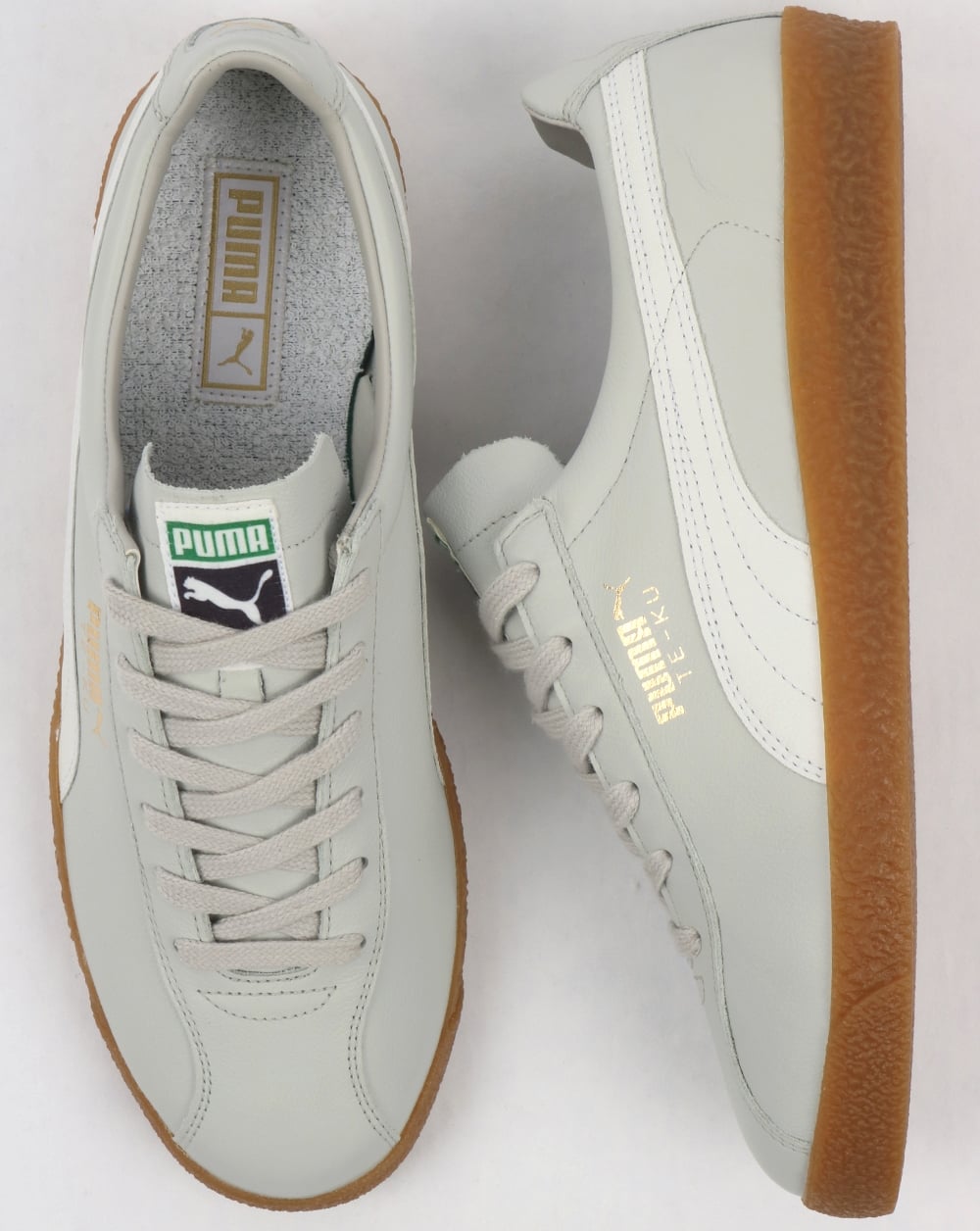 Puma Te-ku Leather OG Sneakers Grau/Weiß