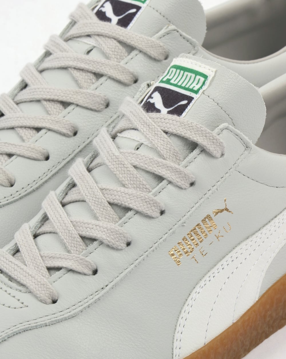 Puma Te-ku Leather OG Trainers Grey/White