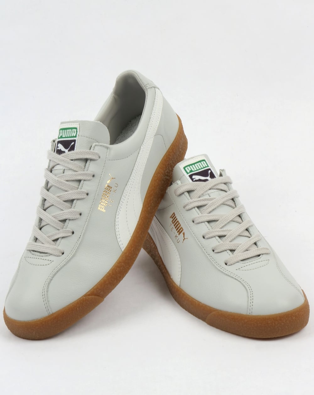 Puma Te-ku Leather OG Sneakers Grau/Weiß