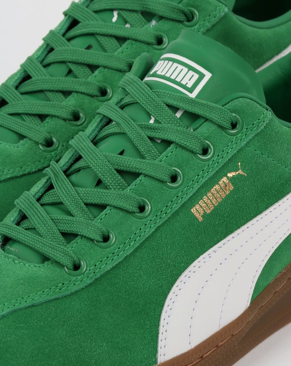 Puma TK Indoor Heritage Trainers Amazon Green