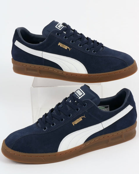 Puma TK Indoor Heritage Trainers Navy