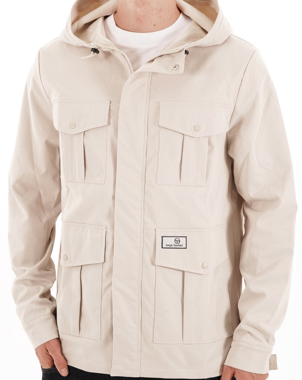 Sergio Tacchini 4 Pocket Jacket Oatmeal