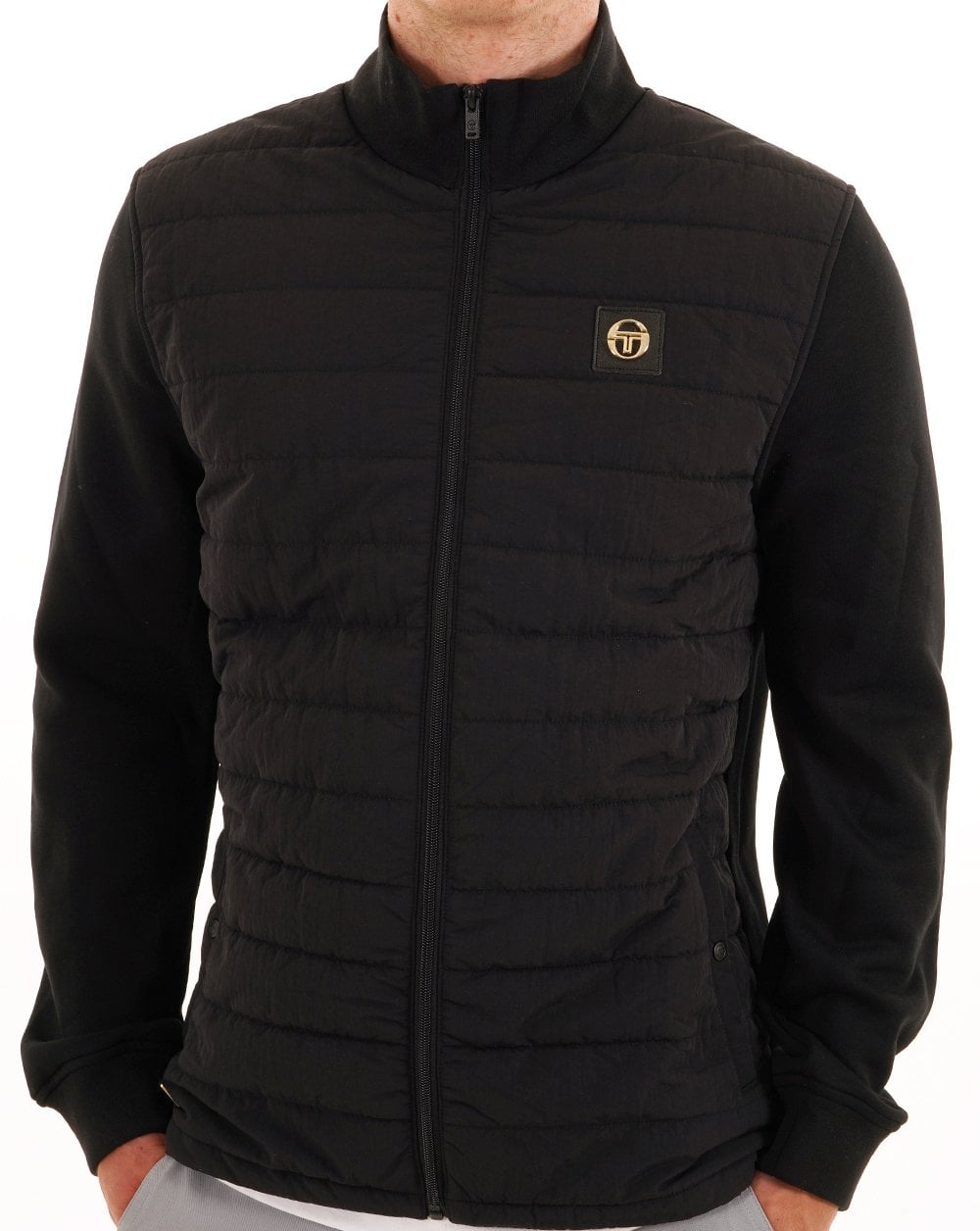 Sergio Tacchini Abri Hybrid Jacket Black