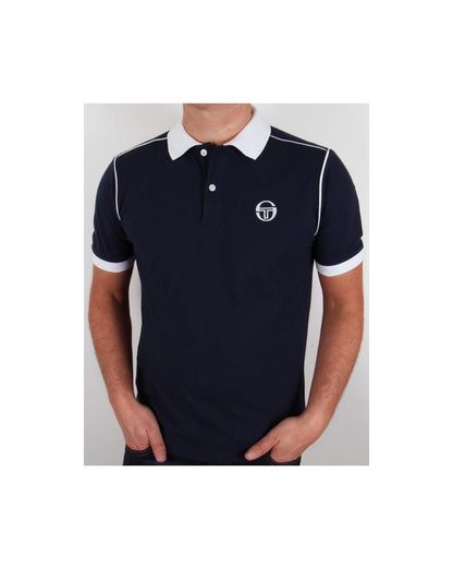 Sergio Tacchini Ace Poloshirt Marineblau