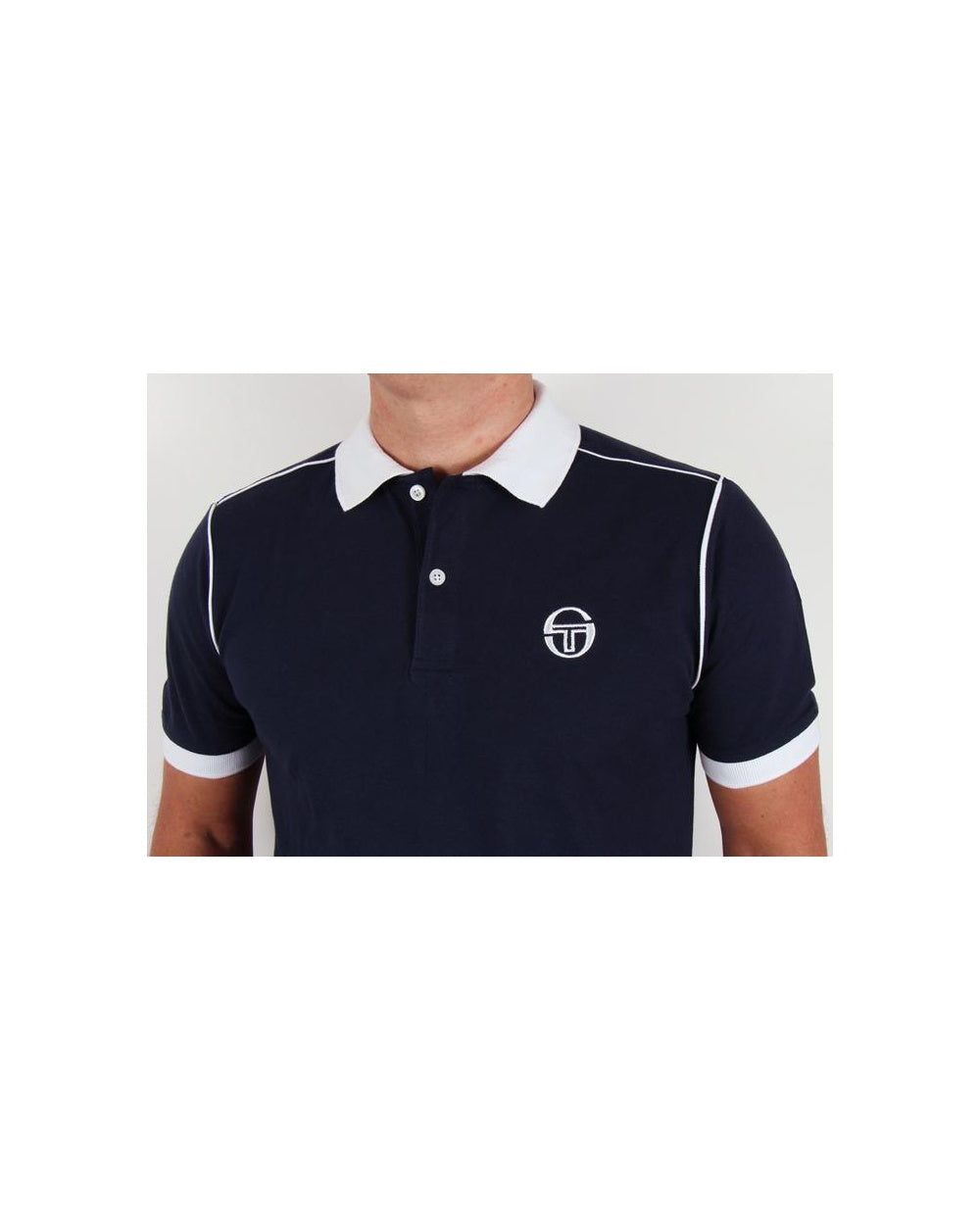 Sergio Tacchini Ace Poloshirt Marineblau