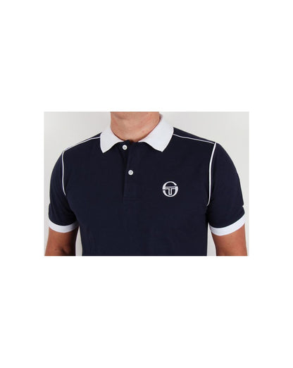 Sergio Tacchini Ace Poloshirt Marineblau