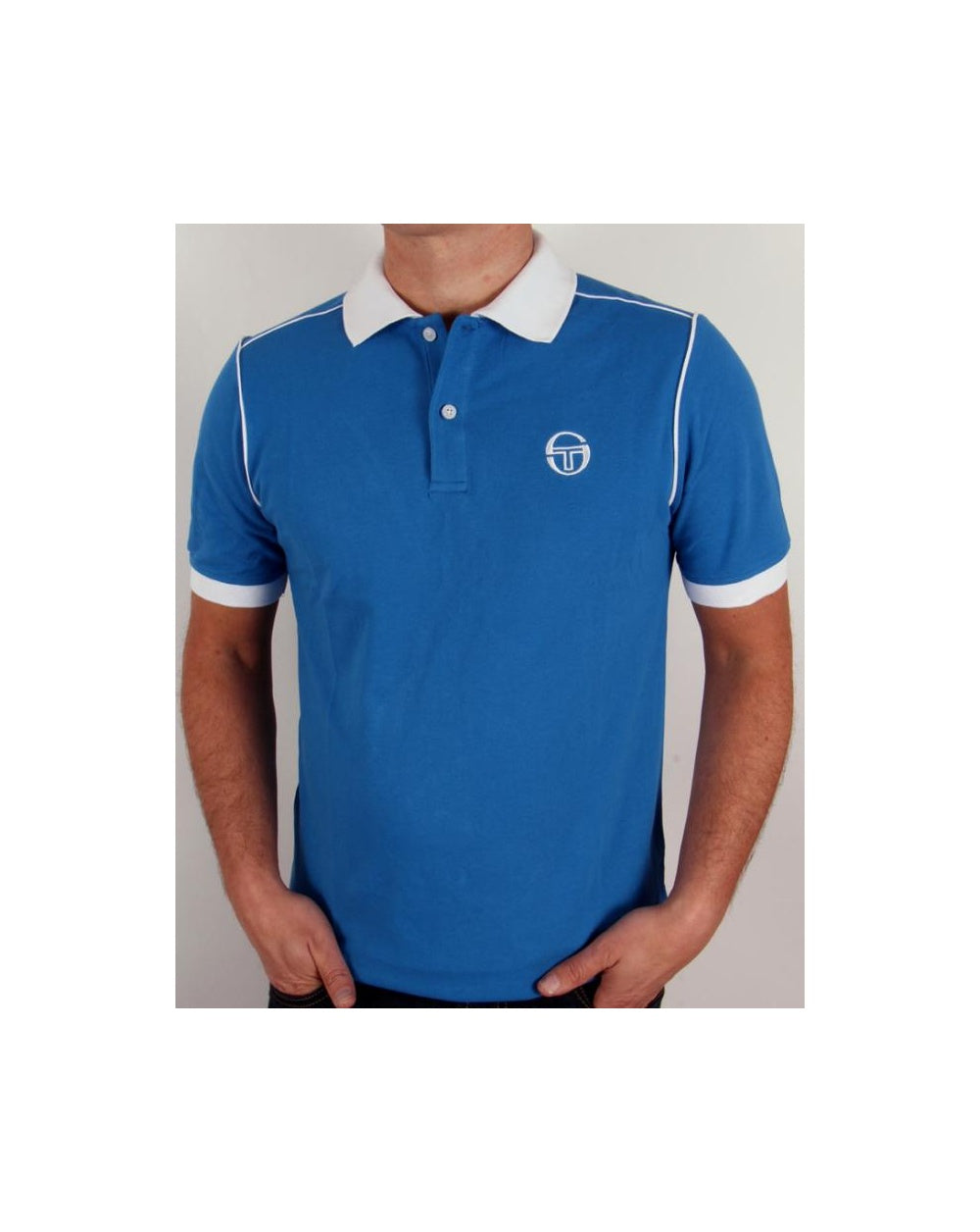 Sergio Tacchini Ace Poloshirt Königsblau