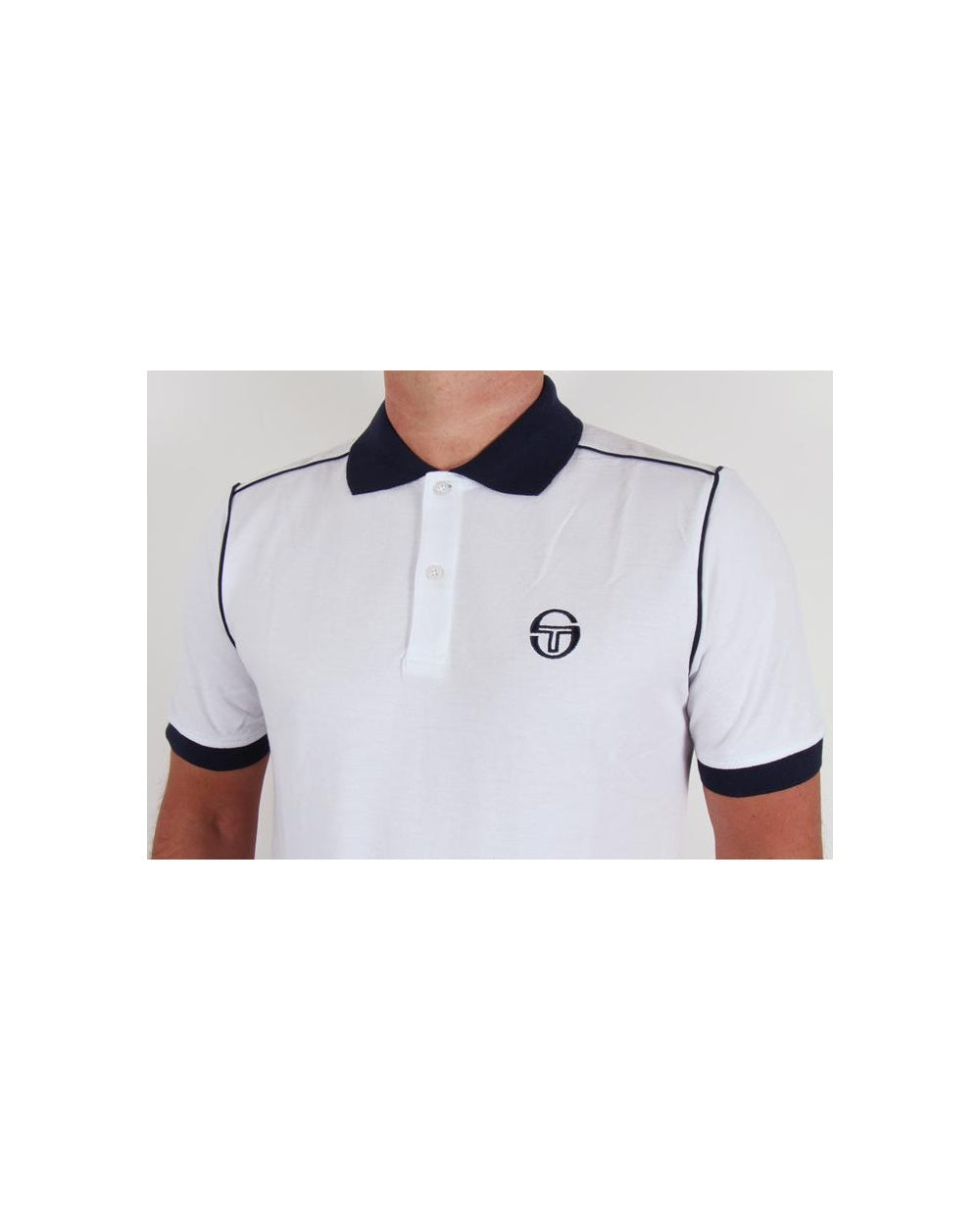 Sergio Tacchini Ace Poloshirt Weiß
